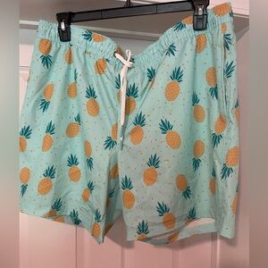 Men’s: Pineapple Print Swim Shorts